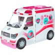 Barbie Мобилна клиника - игрален комплект с линейка, снимка 2