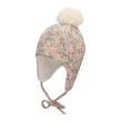 Бебешка зимна шапка момиче на цветя, Sterntaler - 45 см. / 6-9 м., снимка 1