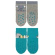 Бебешки чорапи за пълзене със стопери - 2 чифта, Sterntaler - 21/22 / 18-24 м., снимка 1