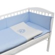 Бебешки спален комплект от 3 части - лъвче син, снимка 2