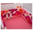 Smart Trike - Бебешки спален комплект toTs Joy line, зайчета розов, 3 части, снимка 6