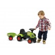 Бебешки трактор с ремарке – зелен, снимка 1