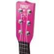 Детска дървена китара в розов цвят, снимка 3