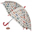 Детски чадър - Винтидж транспорт, снимка 1