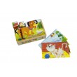 Pino Toys - Дървени кубчета - животни във фермата - 15 броя, снимка 3