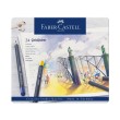 Faber-Castell Цветни моливи Goldfaber, 24 цвята, в метална кутия, снимка 1