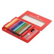 Faber-Castell Цветни моливи Замък, 48 цвята, в метална кутия, снимка 1