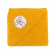 Fillikid хавлиена кърпа с качулка (100% памук) 75x75 см - Koala Honey, снимка 2