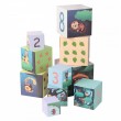 Картонени кубчета за редене - горски рисунки, снимка 1