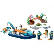 LEGO City 60377 - Изследователска лодка за гмуркане, снимка 3