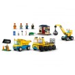 LEGO City Great Vehicles 60391 - Строителни камиони и кран с разбиваща топка, снимка 5