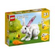 LEGO Creator 31133 - Бял заек 3 в 1, снимка 1