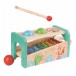 Музикален свят - бебешки ксилофон с чукче и топки, снимка 3