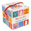 Образователни картонени кубчета - Щастлив живот, снимка 2