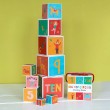 Образователни картонени кубчета - Цирк, снимка 3