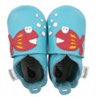 Обувки за прохождащи бебета bobux Fishy Friend Blue, снимка 1