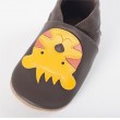 Обувки за прохождащи бебета bobux Tiger Chocolate, снимка 2