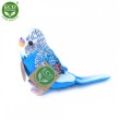 Плюшен Вълнист папагал, зелен, 11 см., със звук, серия Еко приятели,, снимка 2
