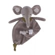 Слончето Еди в сиво с шал от трико и полар, снимка 2