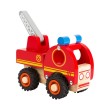 Small Foot Пожарна кола, дървена, 13 x 7 x 10 cm, снимка 3