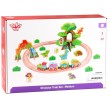 Tooky Toy, Джурасик парк - дървено влакче с релси и динозаври, 40 части, снимка 3