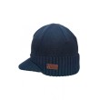 Тъмно синя плетена шапка с козирка, Sterntaler - 57 см. / 8+, снимка 2