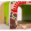 Влаков комплект - Двоен дървен тунел, снимка 2