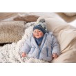 Зимна бебешка шапка с помпон, снимка 4