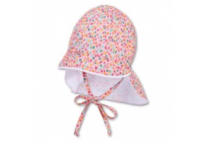 Бебешка лятна шапка с UV 50+ защита от органичен памук - 53 см., 2-3 г.