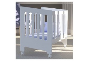 Бебешко креватче Bambino Casa Omni - Бяло