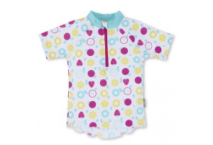Детска блуза за момичета, бански с UV защита 50+, Sterntaler - 110/116 см. / 4-6 г.