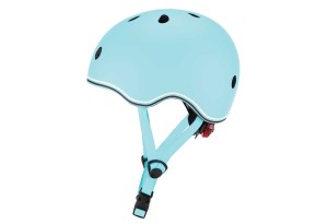 Детска каска за тротинетка и колело XXS/XS (45-51 см) – пастелно син цвят