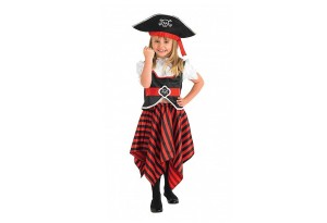 Детски карнавален костюм Rubies Пиратка - Размер: S