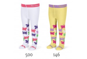 Детски памучни чорапогащници за момичета - промо пакет 2 бр. 