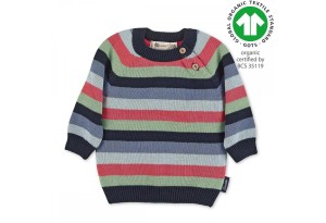 Детски пуловер райе, Sterntaler - 74 см. / 6-9 м.