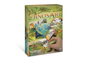 DinosArt, Изкуство с пясък и фолио, Динозаври