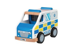 Дървен полицейски ван
