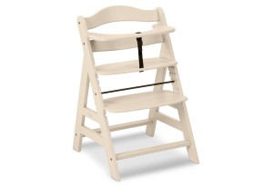 Дървен стол за хранене Hauck Alpha+ Vanilla