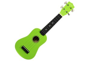 Дървена детска китара 53 см., Зелен