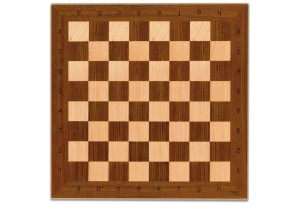 Дървена дъска за шах, 40 X 40 см