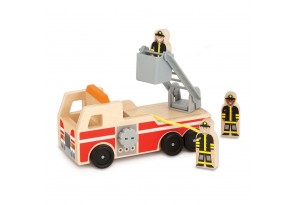 Дървена пожарна кола