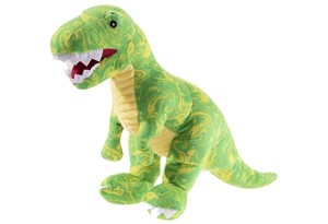 Екологична плюшена играчка Зелен динозавър, 43 см.