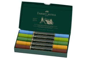 Faber-Castell Акварелен маркер Albrecht Dürer, plein air, 5 цвята