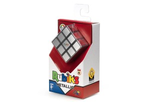 Fidget-антистрес 3D Логически пъзел Spin Master Rubik Метално Кубче 3х3 6062797