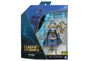 Фигурка Spin Master League of Legends The Champion Collection, Ashe с аксесоари, 15 см