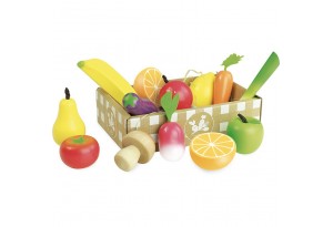 Vilac - Играчка комплект зеленчуци и плодове