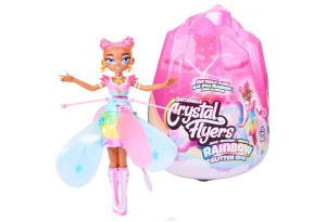 Интерактивна кукла летяща фея Spin Master Hatchimals Pixies Crystal Flyers Rainbow Glitter Idol