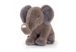 Keel eco, Плюшена играчка, Слон, 25 см, Keel Toys