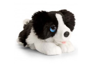 Keel Toys, Плюшено легнало куче, Бордър Коли, 25 см