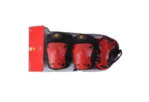 Комплект налакътници, наколенки и протектори за дланите Ferrari – размер XS